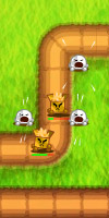 GAME BioBots TAGS bio bot, tower defense, cute, ecologic, td, robots, strategy, leaderboards, highscores