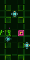 GAME Integrated Defence TAGS coolbuddy, Tower Defense, Defense, Retro, Strategy, neon, scanlines, retro, power lines, grid, energy towers